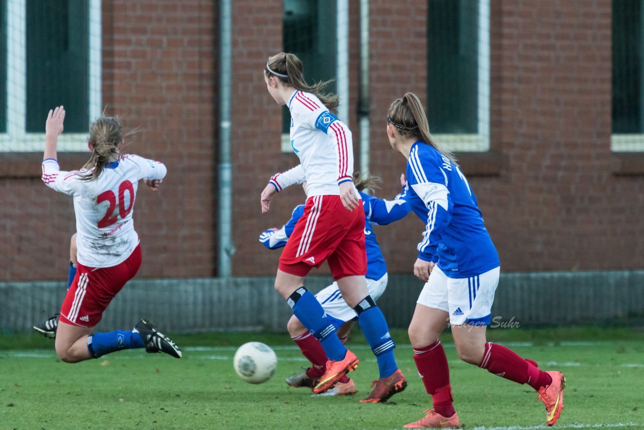 Bild 198 - B-Juniorinnen Hamburger SV - Holstein Kiel : Ergebnis: 0:1